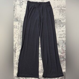 Wilfred Charcoal Ribbed Knit Pants